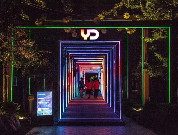 筑夢(mèng)古運(yùn)、智慧光影，勇電照明助力杭州燈光小品秀璀璨綻放