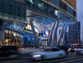 超2200㎡LED異形屏天幕火爆長沙！邀您沉浸式遨游星空